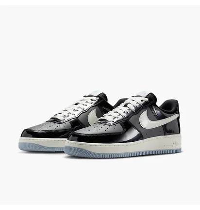 Кроссовки мужские Nike Air Force 1 07 Grey/Black IB7676-001