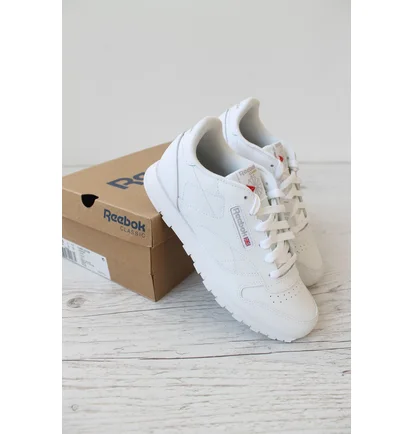 Кроссовки женские Reebok Classic Leather White 50151