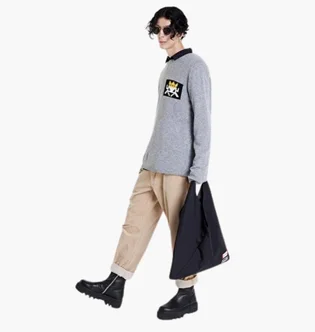 Кофта мужская Comme des Garcons Knit Grey FJ-N016-W22