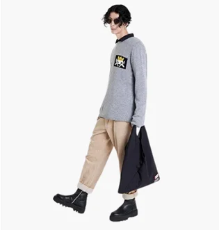 Кофта мужская Comme des Garcons Knit Grey FJ-N016-W22