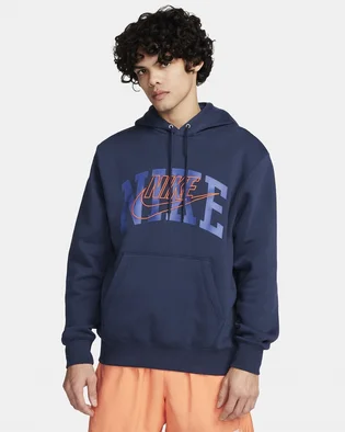 Худі чоловіче Nike Club Fleece Pullover Hoodie Blue FV4447-410
