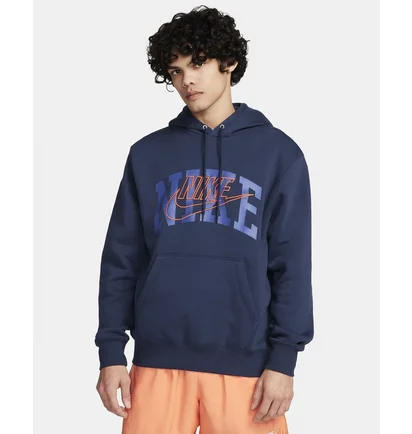 Худі чоловіче Nike Club Fleece Pullover Hoodie Blue FV4447-410
