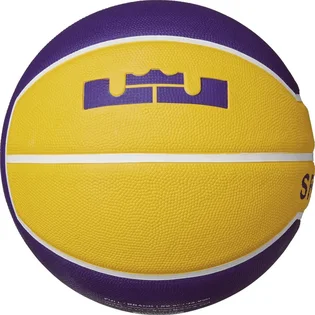 Баскетбольный мяч Nike Lebron Playground Yellow/Violet N.000.2784.728.07