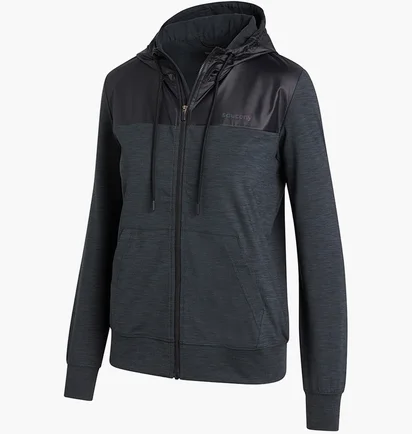 Куртка женская Saucony Solstice Zip Hoody Black 800391-BKH