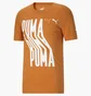Футболка мужская Puma Wavy Baby Logo Tee Orange 674614-91