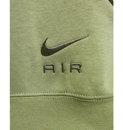 Толстовка жіноча Nike Air Shine Full-Zip Fleece Hoodie Olive Dq6579-334