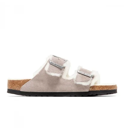 Тапочки жіночі BIRKENSTOCK WomenS Arizona Shearling Grey 1017403