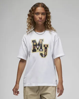 Футболка женская Air Jordan T-Shirt Girlfriend White FB5195-100