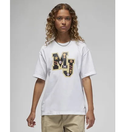 Футболка жіноча Air Jordan T-Shirt Girlfriend White FB5195-100