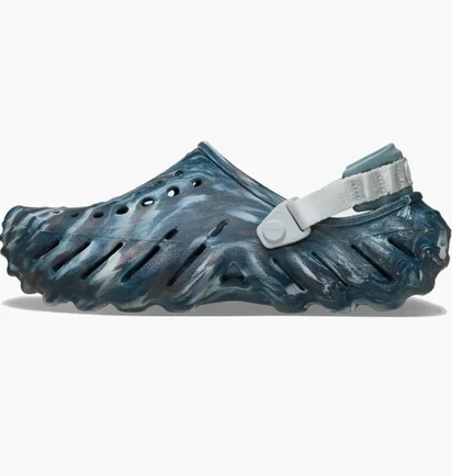 Тапочки мужские CROCS Echo Marbled Clog Blue 208454-0LE