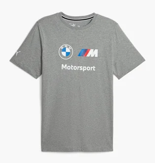Футболка чоловіча Puma Bmw M Rsport Ess Grey 621314-03