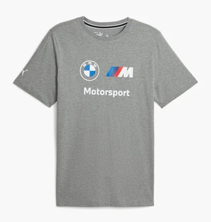 Футболка мужская Puma Bmw M Rsport Ess Grey 621314-03