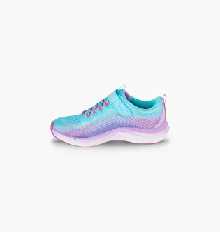 Кроссовки детские Skechers Go Run Accelerate Glitter Soul Turquoise/Violet 303898L-AQPR