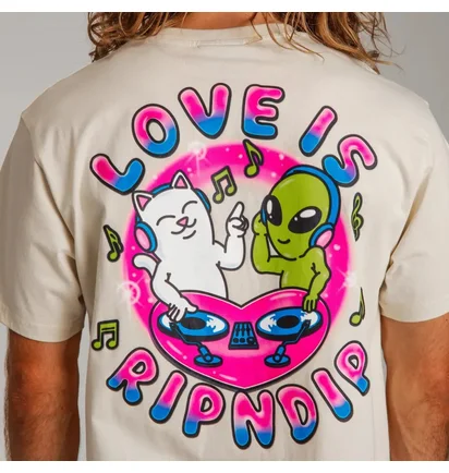 Футболка мужская RipNDip Love Is Beige RNDFAL24158