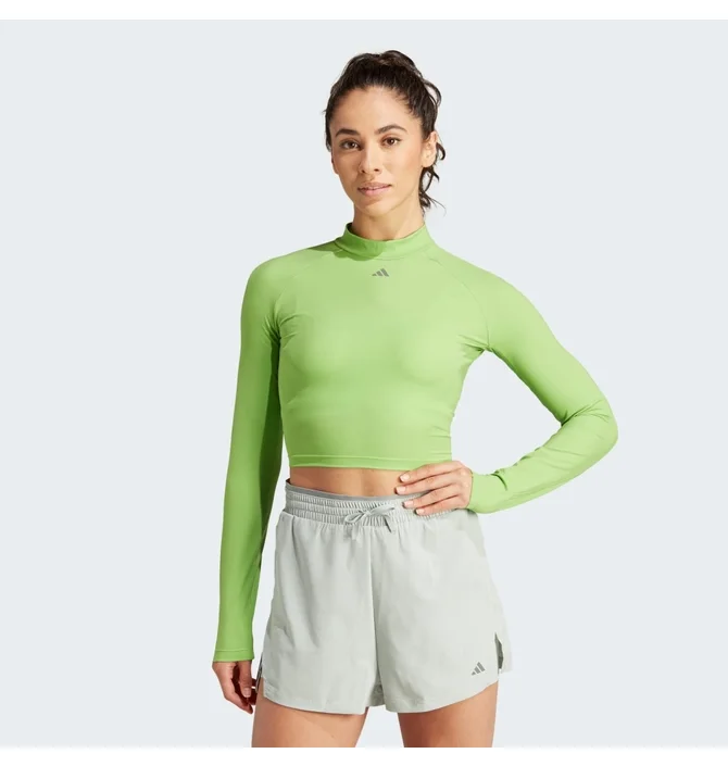 ᐉ Лонгслів жіночий Adidas Hiit Heat.Rdy Long Sleeve Crop Tee