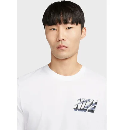 Футболка чоловіча Nike Df Tee Su Vintage White FD0132-100