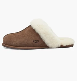 Тапочки женские UGG Scuffette Ii Slipper Brown 1106872-ESP
