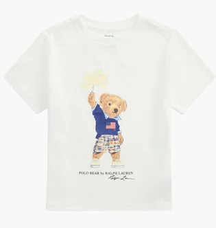 Футболка детская Ralph Lauren White 322979103002