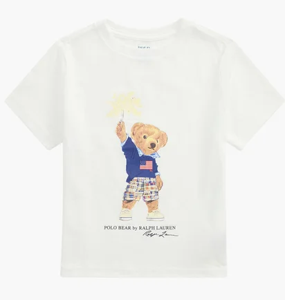 Футболка детская Ralph Lauren White 322979103002