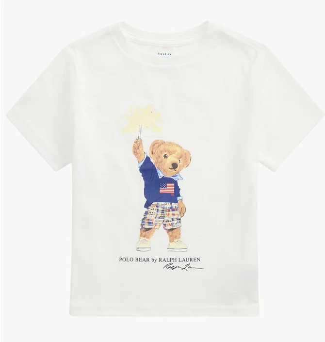 Футболка детская Ralph Lauren White 322979103002
