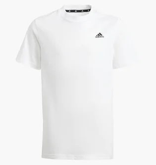 Футболка детская Adidas Essentials Small Logo Cotton Sportswear White IB4093