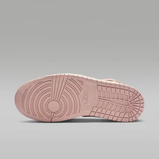 Кроссовки женские Air Jordan 1 Mid White/Pink BQ6472-620