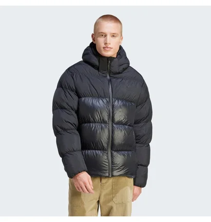 Пуховик мужской Adidas Adicolor Down Regen Hooded Puffer Black IL2572
