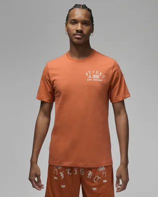Футболка унисекс Air Jordan T-Shirt Artist Series By Umar Rashid Orange DX9559-812