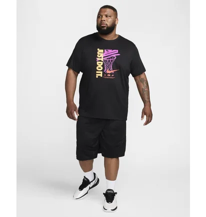 Футболка чоловіча Nike Dri-Fit Basketball T-Shirt Black FZ8085-010