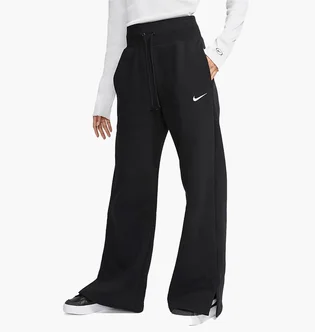 Штаны женские Nike Sportswear Phoenix Fleece High-Rise Wide-Leg Pants Black Dq5615-010