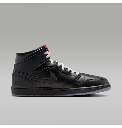 Кроссовки мужские Air Jordan 1 Mid Se Black HV5177-010
