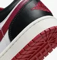 Кросівки жіночі Nike Air Jordan 1 Low Red/Black Dc0774-160