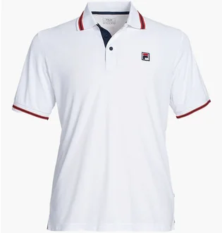 Поло мужское Fila Polo Piro White FBM131110001