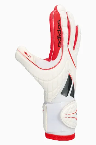 Перчатки вратарские мужские Adidas Copa Gl Pro White/Red KA7813