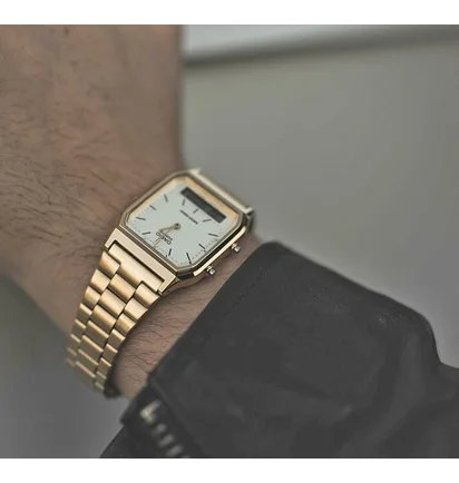 Часы мужские Casio Vintage Edgy AQ-230GA-9BMQ