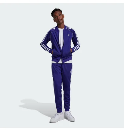 Олимпийка детская Adidas Adicolor Sst Track Top Kids Blue IY7453