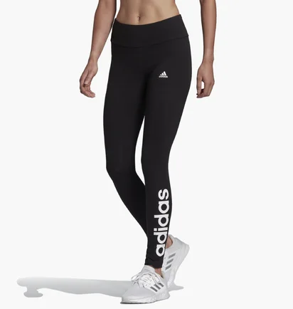 Лосини жіночі Adidas Loungewear Essentials High-Waisted Logo Leggings Black Gl0633