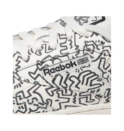 Кросівки чоловічі Reebok Club C Keith Haring White GZ1458