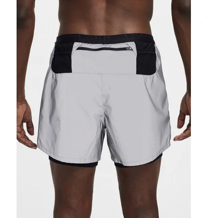 Шорты мужские Nike Running Division 4 Dri-Fit Adv Reflective 2-In-1 Running Shorts Metallic FZ1123-035