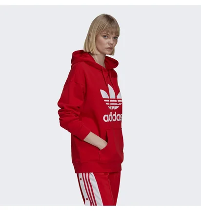 Худи женское Adidas Trf Hoodie Red H33588