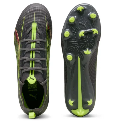 Бутси дитячі Puma Ultra 5 Pro Grey/Yellow 108165-03