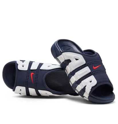Тапочки мужские Nike Air More Uptempo Slide Blue/White FQ8699-400