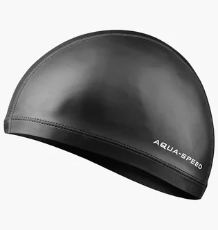 Шапочка для плавания унисекс Aqua speed Profi 5878 Black 090-07