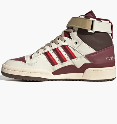 Кроссовки женские Adidas Forum Hi Cuts & Slices Shoes White/Red Fz6567