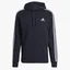 Худи мужское Adidas Essentials Fleece 3-Stripes Hoodie Blue GK9073