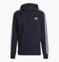 Худи мужское Adidas Essentials Fleece 3-Stripes Hoodie Blue GK9073
