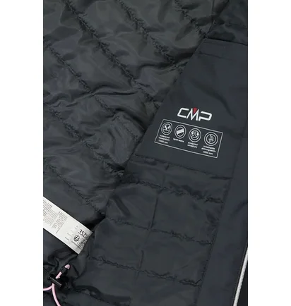 Куртка детская CMP Jacket Fix Hood Feel Warm Black 35Z1435-U911