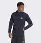 Худи мужское Adidas Training Full-Zip Hoodie Blue Hc4252