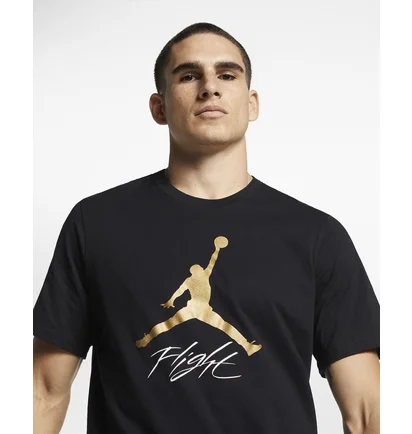 Футболка чоловіча Air Jordan Jumpman Flight T-Shirt Black AO0664-011