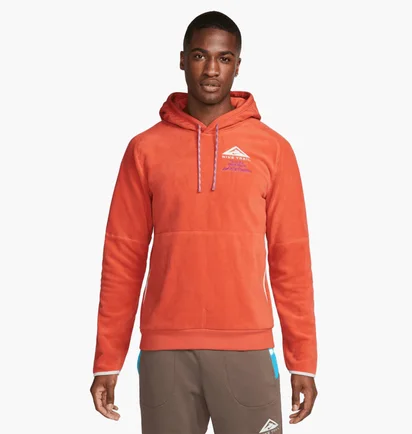 Худі чоловіче Nike Trail Mount Blanc Orange DR2582-861